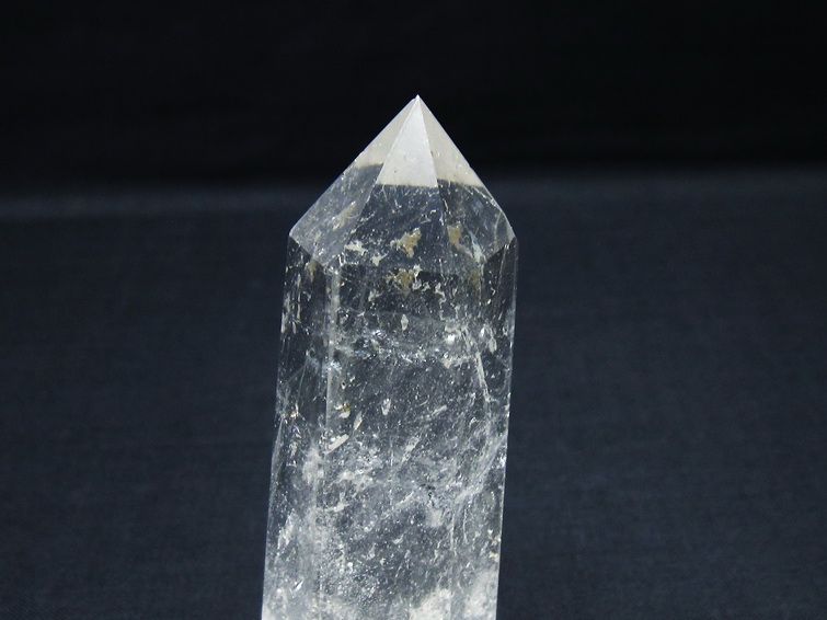 水晶 六角柱 ポイント 置物 一点物 142-9965