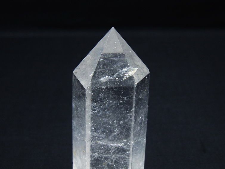 水晶 六角柱 ポイント 置物 一点物 142-9973