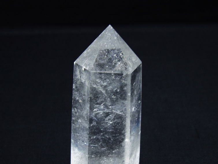 水晶 六角柱 ポイント 置物 一点物 142-9975