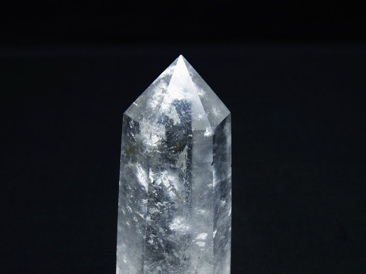 水晶 六角柱 ポイント 置物 一点物 142-9980