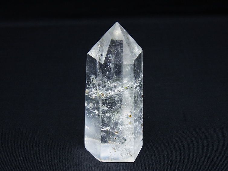 水晶 六角柱 ポイント 置物 一点物 142-9999