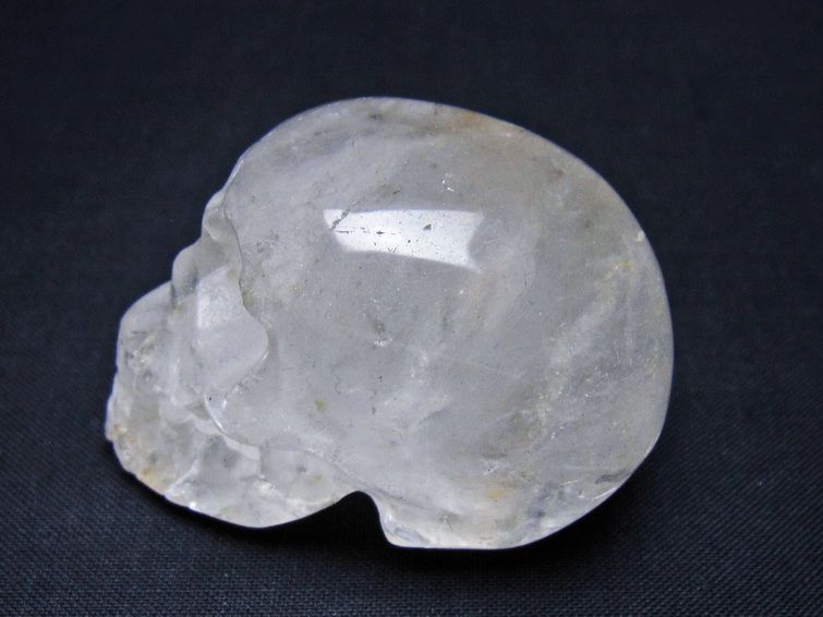 水晶 置物 ドクロ スカル 一点物 145-1857