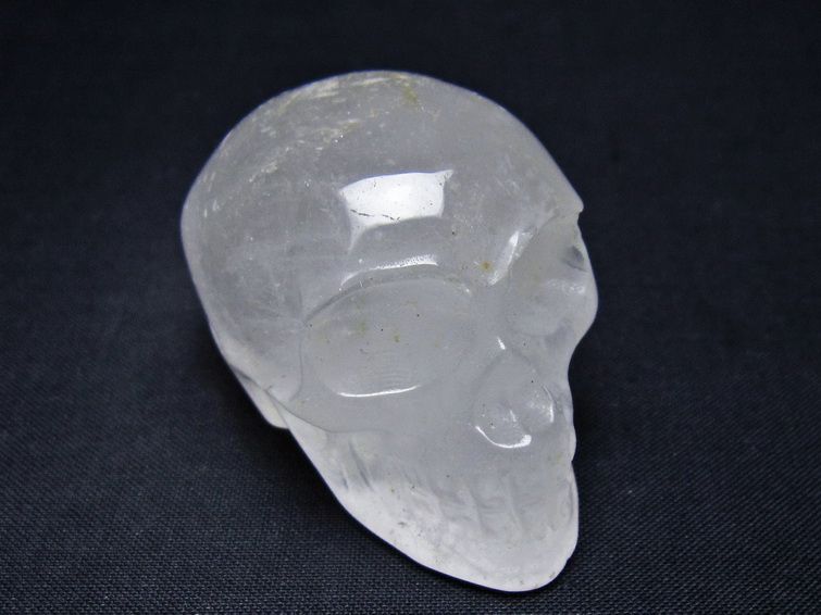 水晶 置物 ドクロ スカル 一点物 145-1860