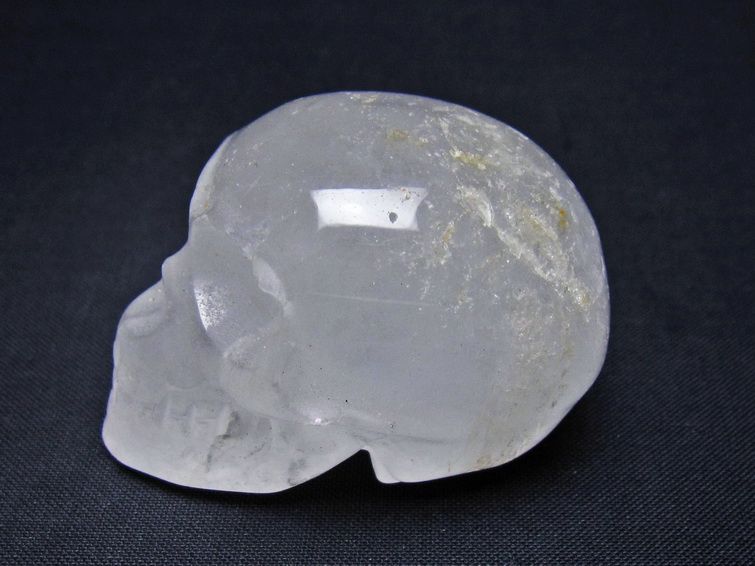 水晶 置物 ドクロ スカル 一点物 145-1860