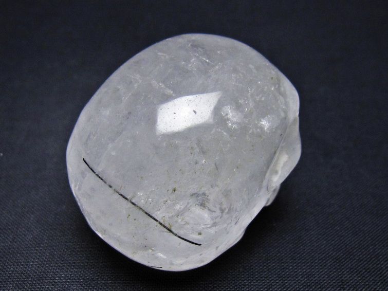 水晶 置物 ドクロ スカル 一点物 145-1862