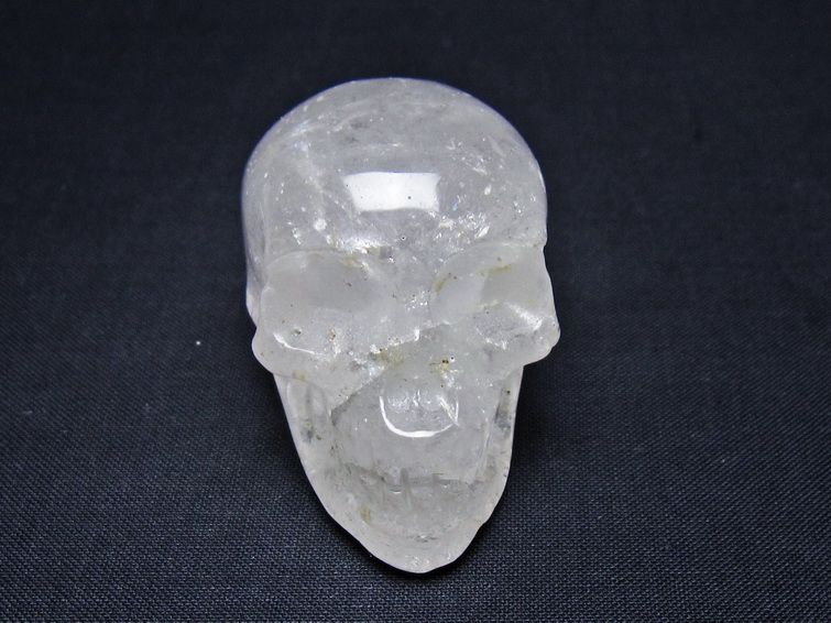 水晶 置物 ドクロ スカル 一点物 145-1868