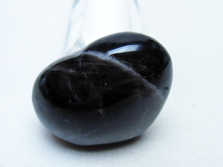 モリオン 置物 ハート 黒水晶 一点物 145-1899