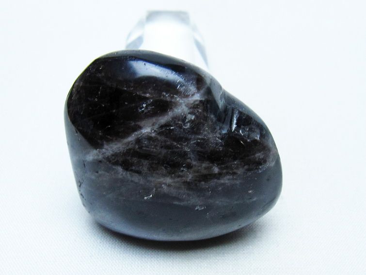 モリオン 置物 ハート 黒水晶 一点物 145-1915