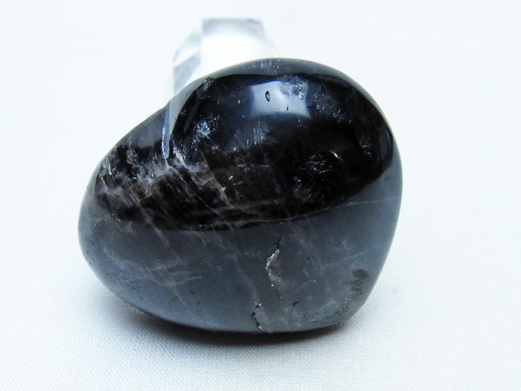 モリオン 置物 ハート 黒水晶 一点物 145-1920