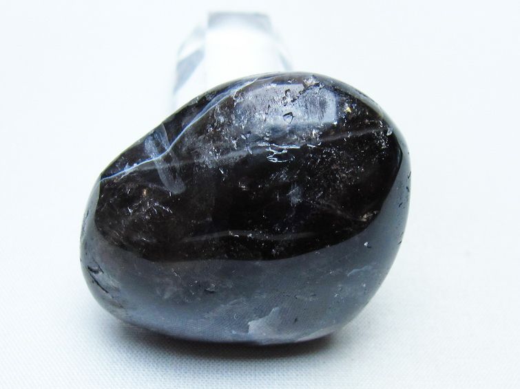 モリオン 置物 ハート 黒水晶 一点物 145-1924