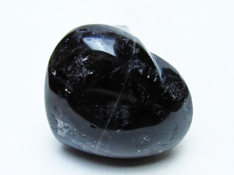 モリオン 置物 ハート 黒水晶 一点物 145-1940