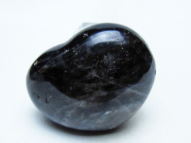 モリオン 置物 ハート 黒水晶 一点物 145-1943