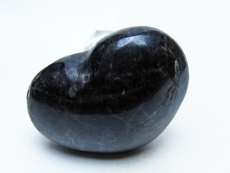 モリオン 置物 ハート 黒水晶 一点物 145-1960