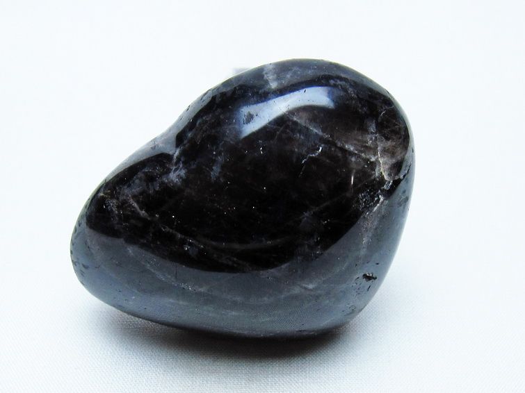 モリオン 置物 ハート 黒水晶 一点物 145-1974