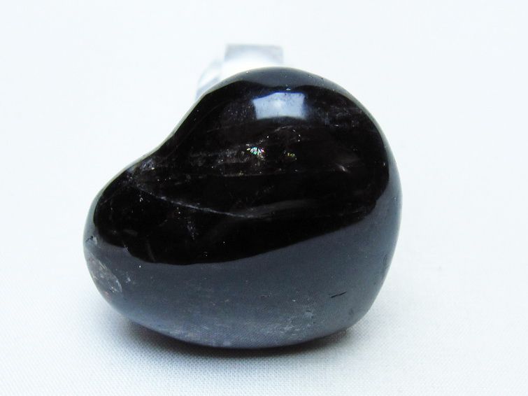 モリオン 置物 ハート 黒水晶 一点物 145-1980