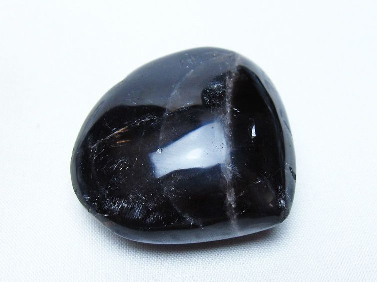 モリオン 置物 ハート 黒水晶 一点物 145-1988