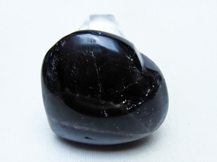 モリオン 置物 ハート 黒水晶 一点物 145-1988