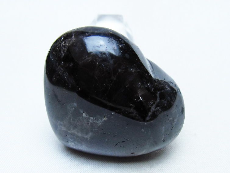 モリオン 置物 ハート 黒水晶 一点物 145-1992