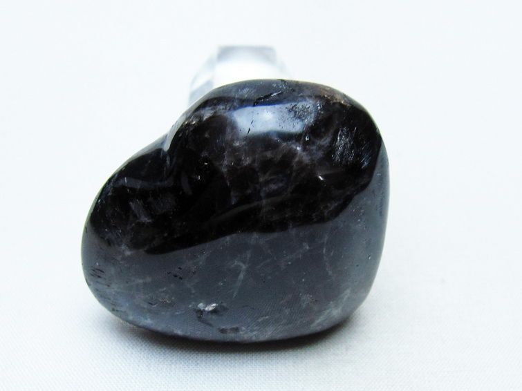 モリオン 置物 ハート 黒水晶 一点物 145-1994
