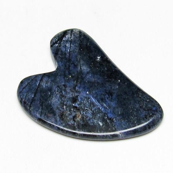 ブルー スギライト カッサ リクトライト かっさプレート 一点物 146-3