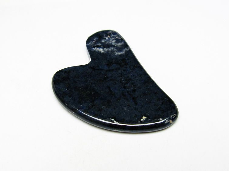 ブルー スギライト カッサ リクトライト かっさプレート 一点物 146-75