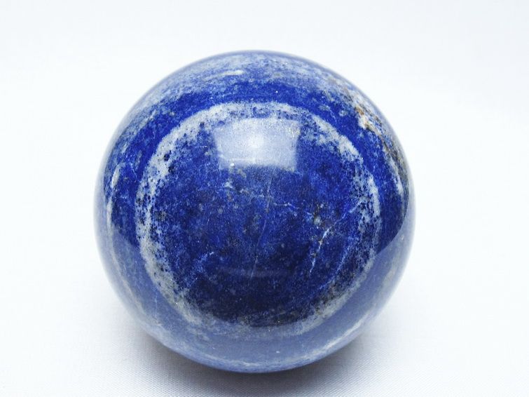 ラピスラズリ 丸玉 75mm スフィア 置物 一点物 151-10001