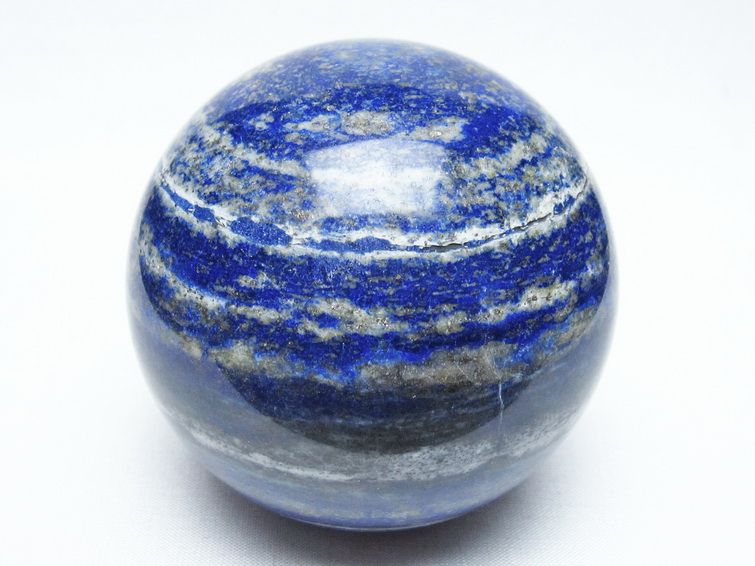 ラピスラズリ 丸玉 78mm スフィア 置物 一点物 151-10003