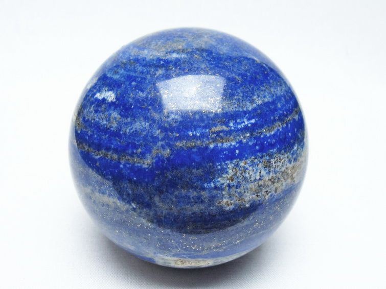 ラピスラズリ 丸玉 79mm スフィア 置物 一点物 151-10004