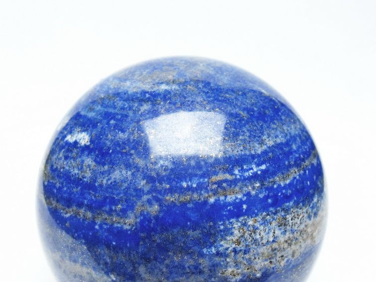 ラピスラズリ 丸玉 79mm スフィア 置物 一点物 151-10004