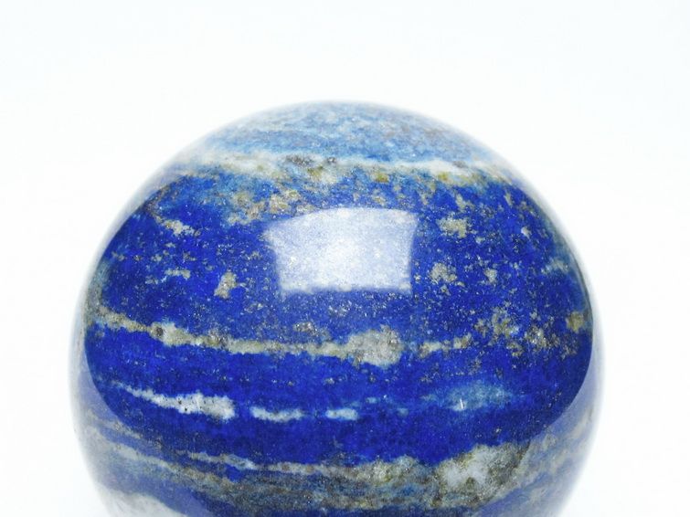 ラピスラズリ 丸玉 74mm スフィア 置物 一点物 151-10007