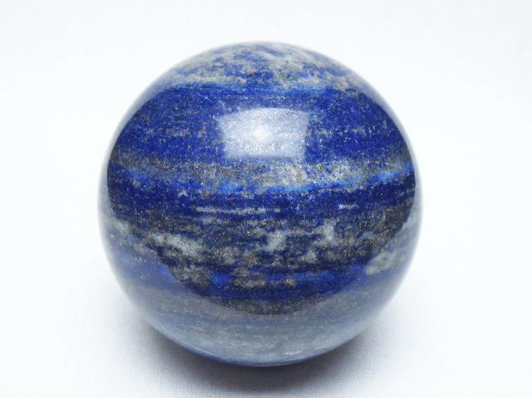 ラピスラズリ 丸玉 74mm スフィア 置物 一点物 151-10009