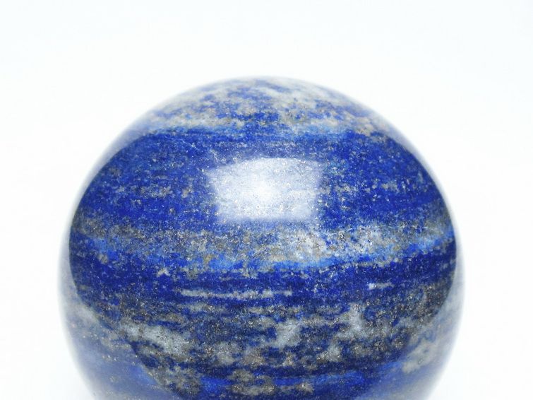 ラピスラズリ 丸玉 74mm スフィア 置物 一点物 151-10009