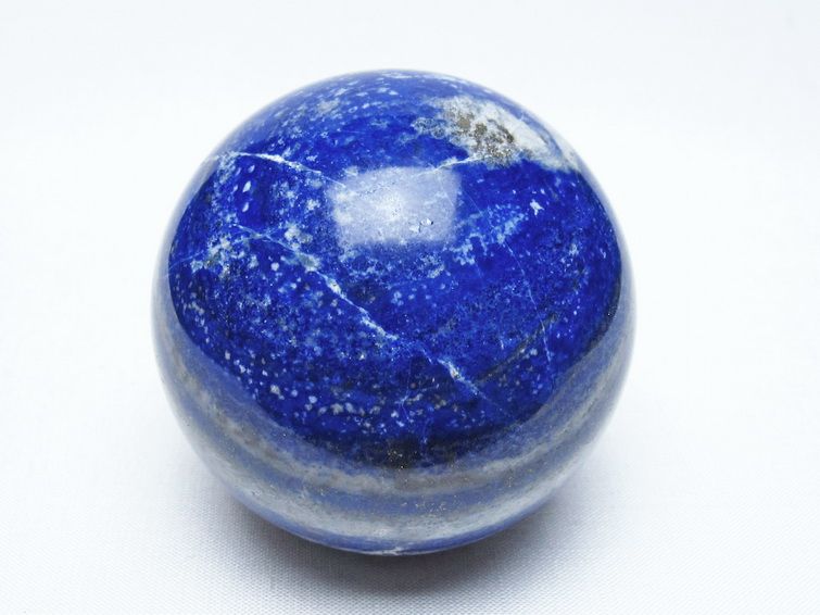ラピスラズリ 丸玉 64mm スフィア 置物 一点物 151-10020