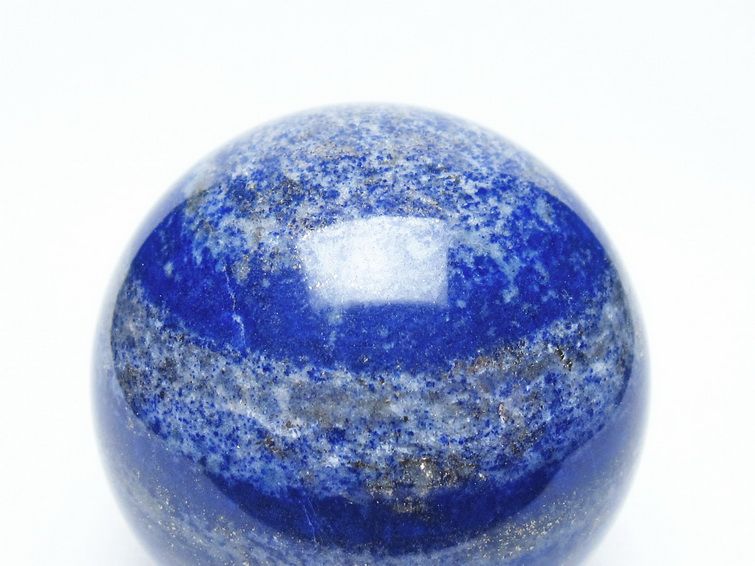 ラピスラズリ 丸玉 63mm スフィア 置物 一点物 151-10022