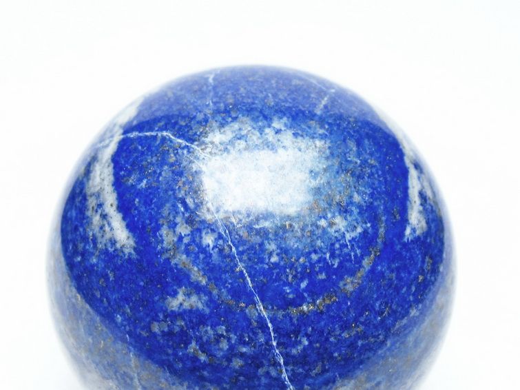 ラピスラズリ 丸玉 62mm スフィア 置物 一点物 151-10024