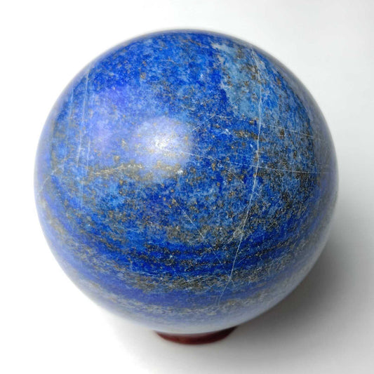 ラピスラズリ 丸玉 61mm スフィア 置物 一点物 151-10028