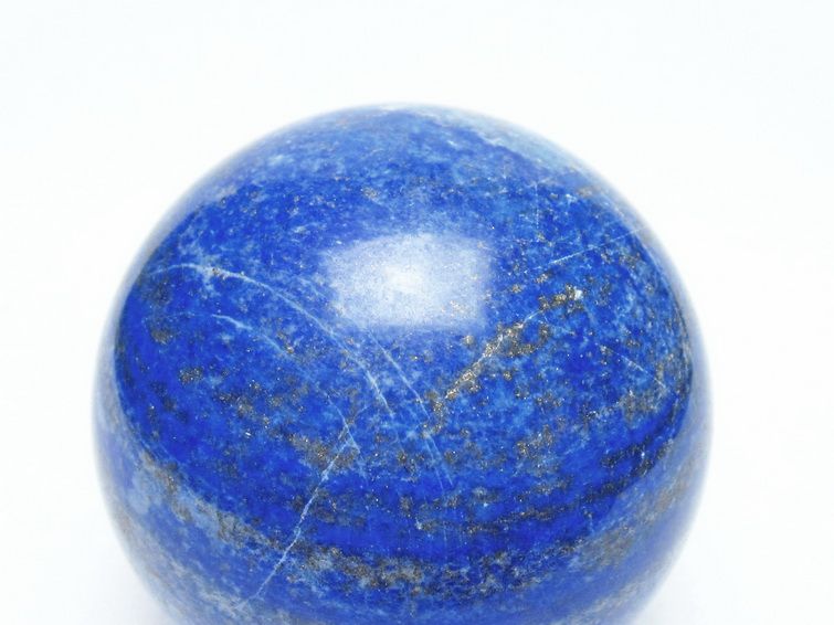 ラピスラズリ 丸玉 61mm スフィア 置物 一点物 151-10028