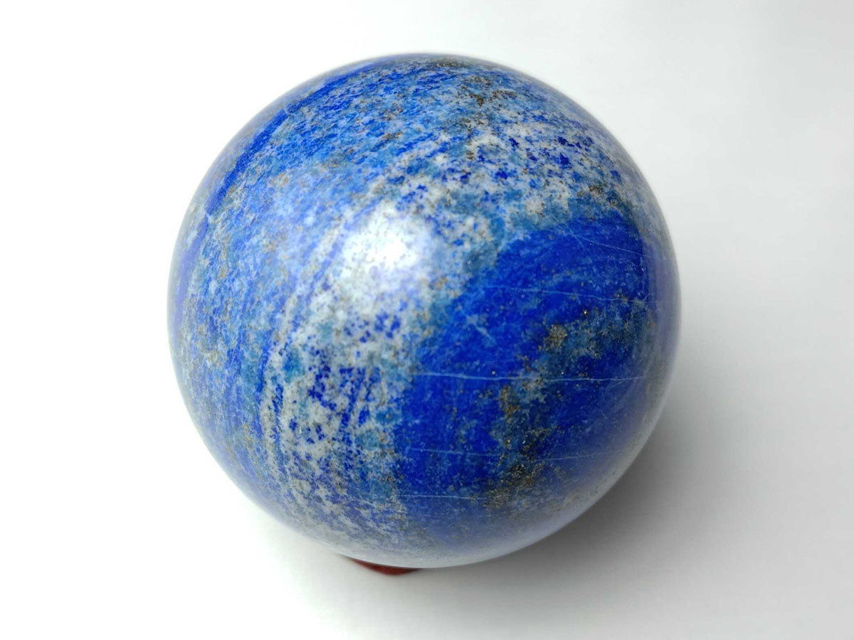 ラピスラズリ 丸玉 61mm スフィア 置物 一点物 151-10028