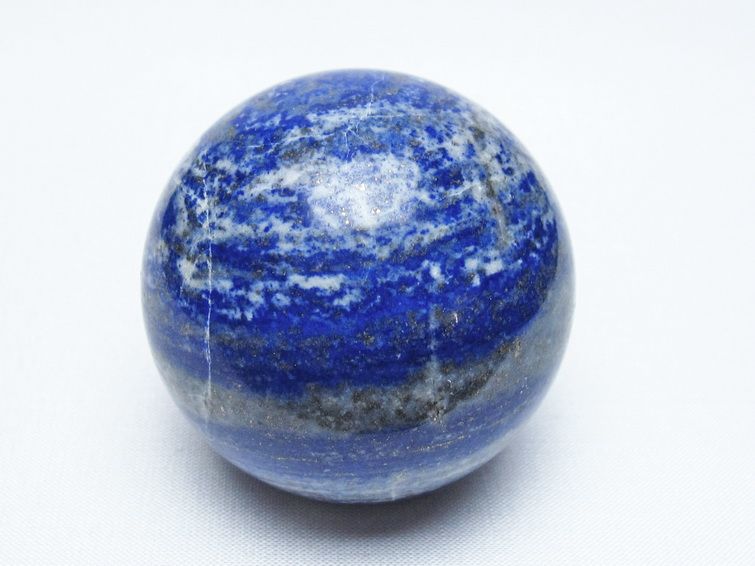 ラピスラズリ 丸玉 55mm スフィア 置物 一点物 151-10036