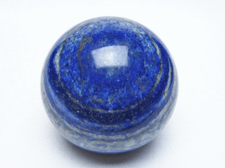 ラピスラズリ 丸玉 55mm スフィア 置物 一点物 151-10039