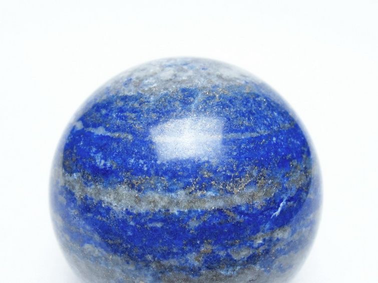 ラピスラズリ 丸玉 51mm スフィア 置物 一点物 151-10041