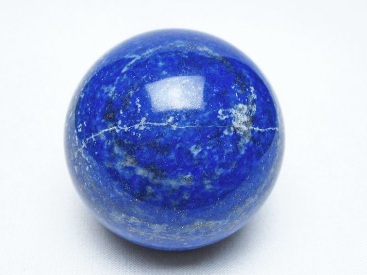 ラピスラズリ 丸玉 52mm スフィア 置物 一点物 151-10043
