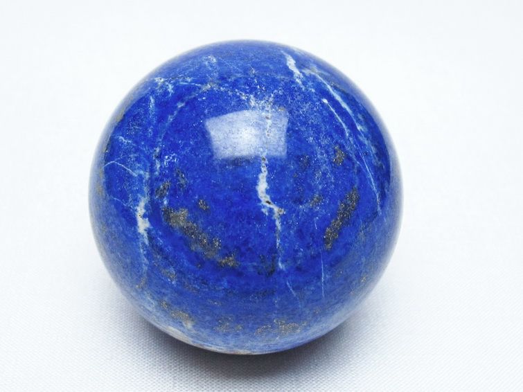 ラピスラズリ 丸玉 52mm スフィア 置物 一点物 151-10044