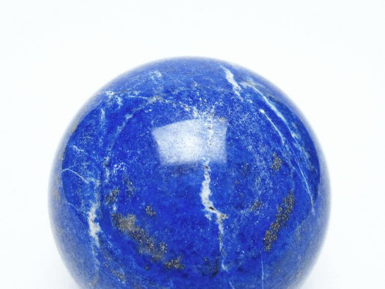 ラピスラズリ 丸玉 52mm スフィア 置物 一点物 151-10044