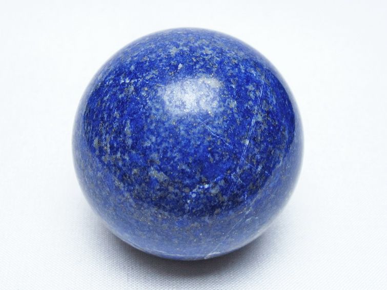 ラピスラズリ 丸玉 52mm スフィア 置物 一点物 151-10045