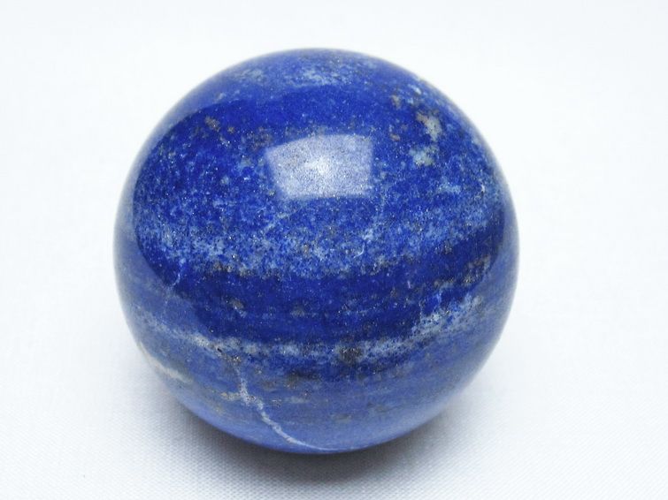 ラピスラズリ 丸玉 53mm スフィア 置物 一点物 151-10049