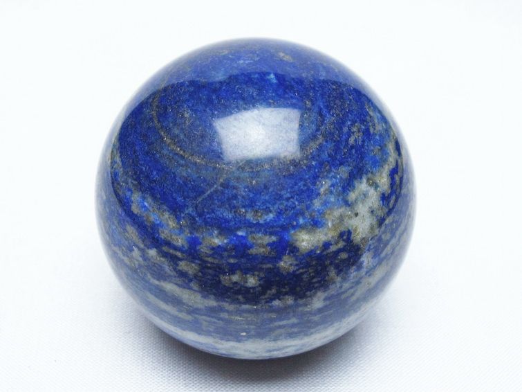 ラピスラズリ 丸玉 54mm スフィア 置物 一点物 151-10050