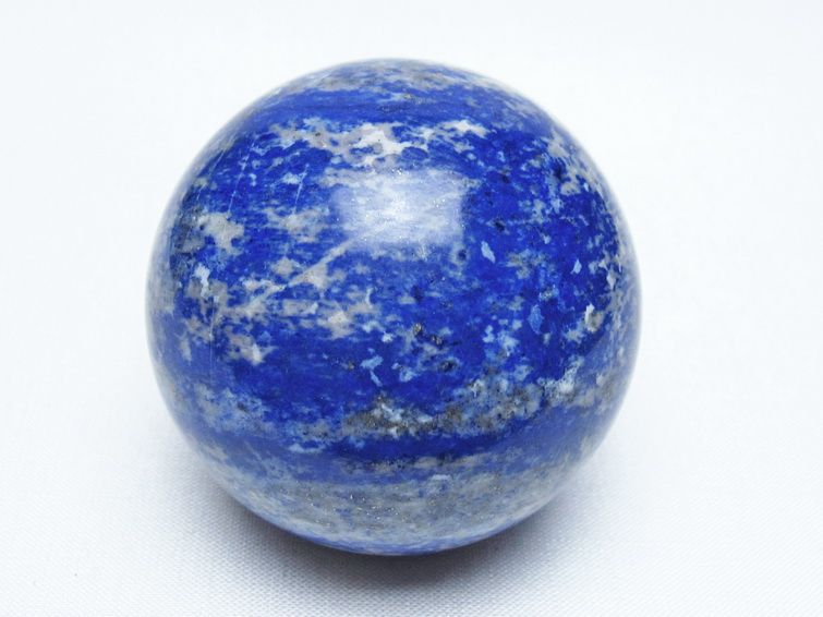 ラピスラズリ 丸玉 54mm スフィア 置物 一点物 151-10051