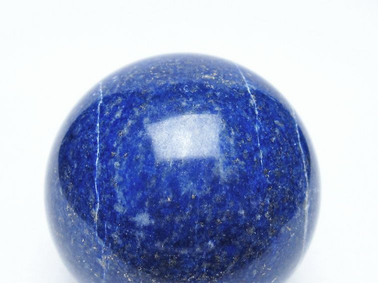 ラピスラズリ 丸玉 54mm スフィア 置物 一点物 151-10053