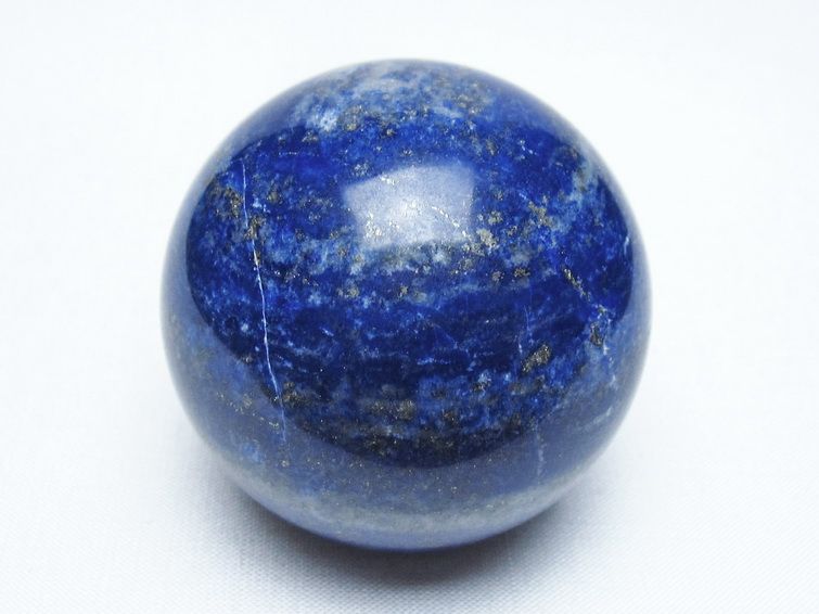 ラピスラズリ 丸玉 53mm スフィア 置物 一点物 151-10055